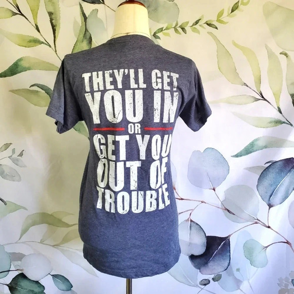 DYLAN SCOTT | Beer Buddies Tee in Gray sz S - Picture 3 of 6